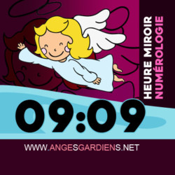 heure miroir 09h09