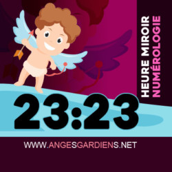 heure miroir 23h23